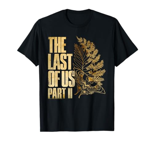 The Last of Us Part II Golden Moth and Leaves Video Game Camiseta