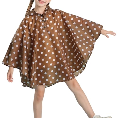 Chubasquero para niñas con capucha, ropa exterior ligera para actividades al aire libre diarias en la escuela, para niños pequeños y adolescentes