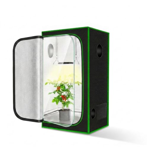 MELONFARM 18'x18'x36' Grow Tent, Double Transparent Viewing...