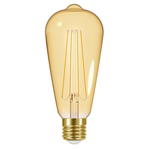 Energizer LED ST64 Energy Saving Lightbulb, E27, Warm White - Image 2