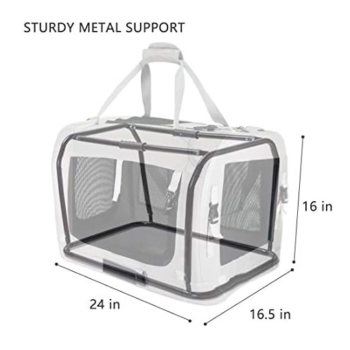 Petseek Extra Large Cat Carrier Soft Sided Folding Small Medium Dog Pet