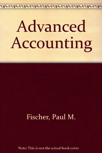 Advanced accounting 0538012609 Book Cover