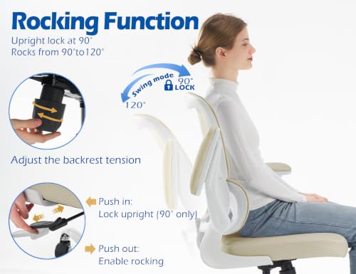 Image of TRALT Ergonomic Office Chair Desk Chair with Adjustable Lumbar Support