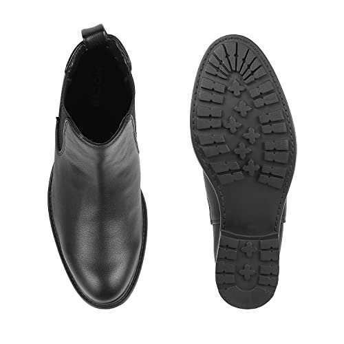Image of Mochi Women Leather Ankle Boot