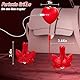 Nippelklemmen BDSMS Spielzeug Extrem für Frauen-Einstellbar Nippelklemmen Sexspielzeug für Frauen mit 9 Vibrationsmod,Sex Toys Nipple Clamps Vibrators mit Magnetische Sexspielzeug für Paare Extrem Sex