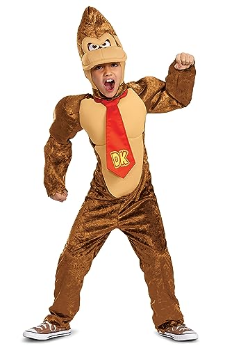 Disfraz completo Donkey Kong para niños, talla M