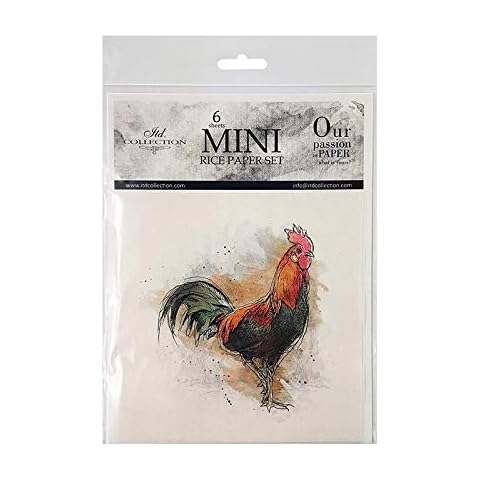 ITD Collection Mini Rice Paper, Rsm004, 14,8 x 14,8 cm Cover