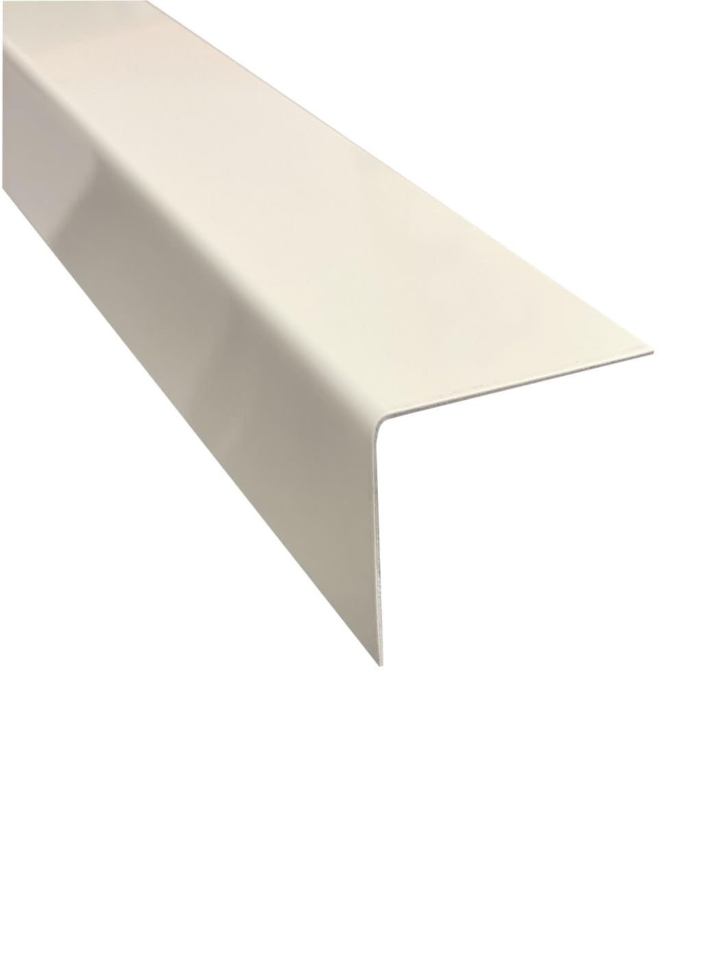 Alu Winkel 2 Meter Weiß pulverbeschichtet RAL 9016 Kantenschutz (50 x 40 mm)
