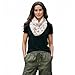 Etwoa Boston Terrier Cream Infinity Scarf Circle Loop Scarf