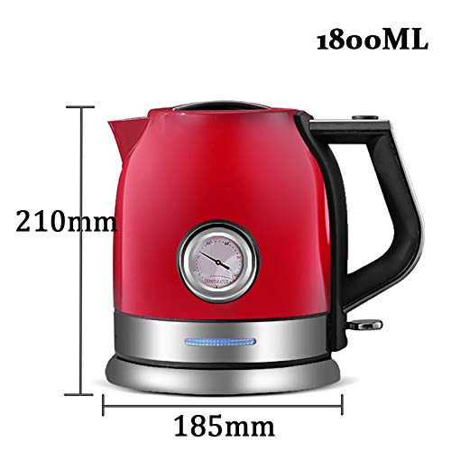 Hervidor Eléctrico Acero Inoxidable 1.8L con Control de Temperatura miniatura 7