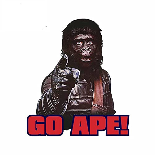 Amazon.co.jp: 13cmx11.2cm 猿の惑星 Go Ape カーステッカー