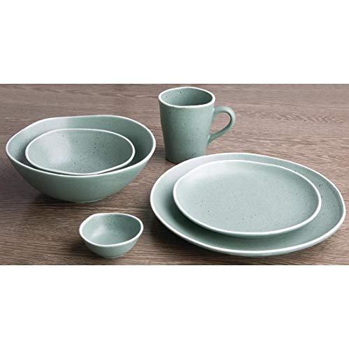 Cuenco verde Olympia Chia de 455 ml con diseño apilable y resistente pack de 6 7