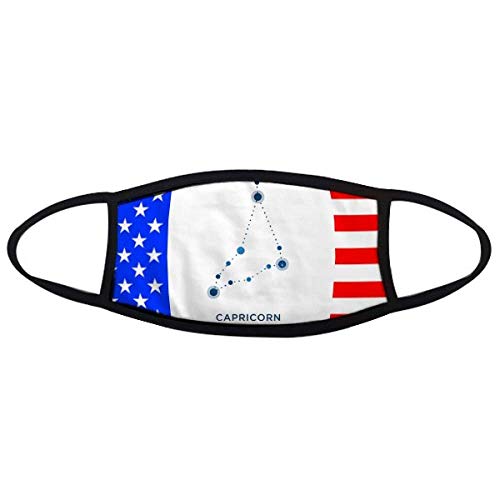 Masque Capricorne constellation : protection anti-poussière élégante