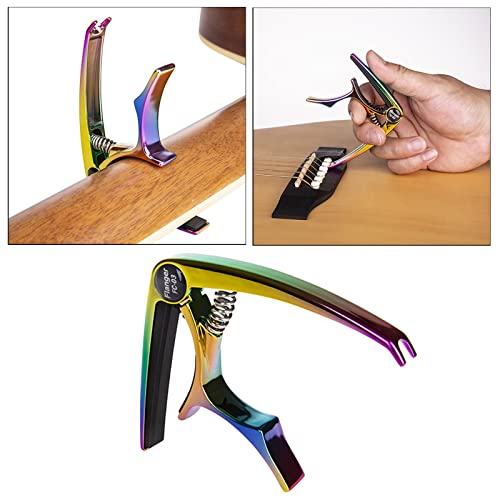 Guitar Clamp Capo Guitare Acoustique Classique 6 Cordes - Les Beatles, Paul McCartney, John Lennon, RIngo Starr, George Harrison Guitar Clamp Capo Guitare Acoustique Classique 6 Cordes – Image 8