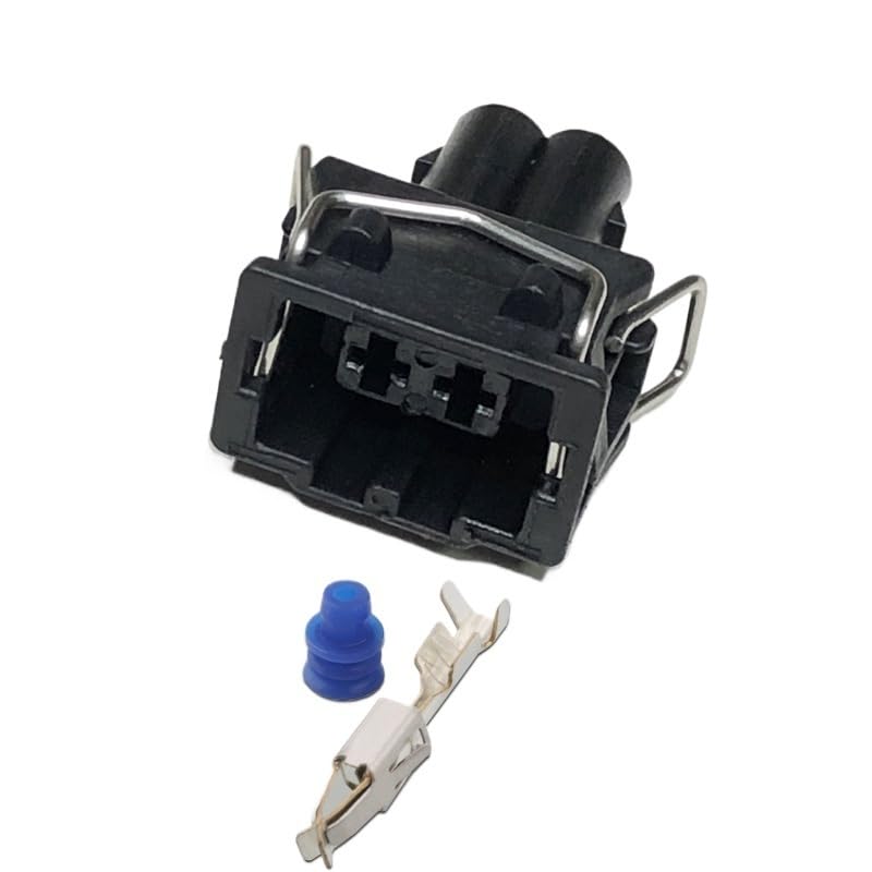 DJ7024-3.5Car Fuel Injection Nozzle Connector 1p2p3p4p Water Temperature Plug Harness Water Proof Socket Sheath(5p-Female,5sets)