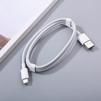 SML Accessories SML Type-C USB Cable for compatible with Vivo V20,Vivo V20 Pro,Vivo Y51 2020,Vivo Y51,Vivo Charger Cable(3.1 Amp,1 M),White