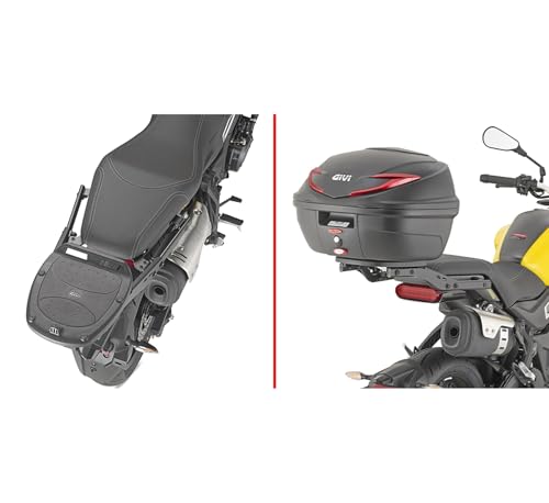 Givi Top Case E46NT2 Riviera Noir Tech 46 lt support Voge Trofeo 350 AC