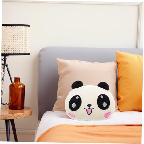 Almohada de cuello panda multifuncional para auto miniatura 5