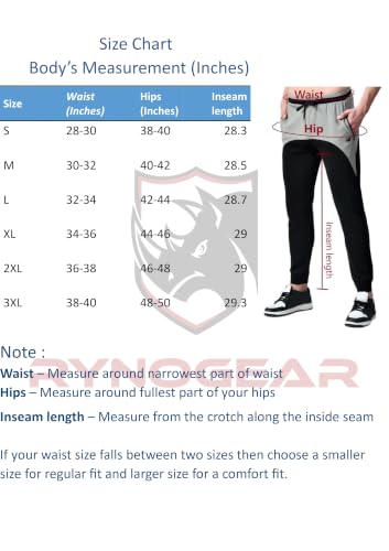 Image of RynoGear Regular Fit Super Soft Track Pant for Men with Zipper Pocket