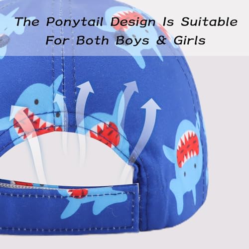 Peecabe Toddler Baseball Hat Novelty Boy Girl Sun Cap Flat Brim Kid Baseball Hats 6M-8Y4