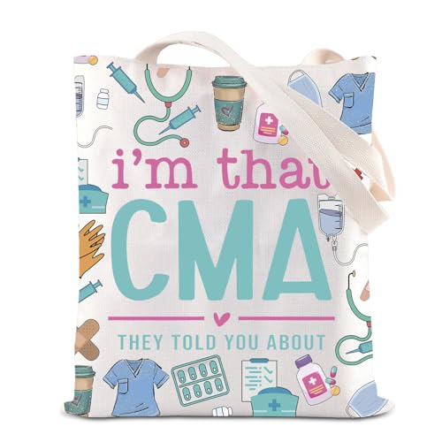 Bolso Tote KUIYAI Appreciation Canvas para asistente médico