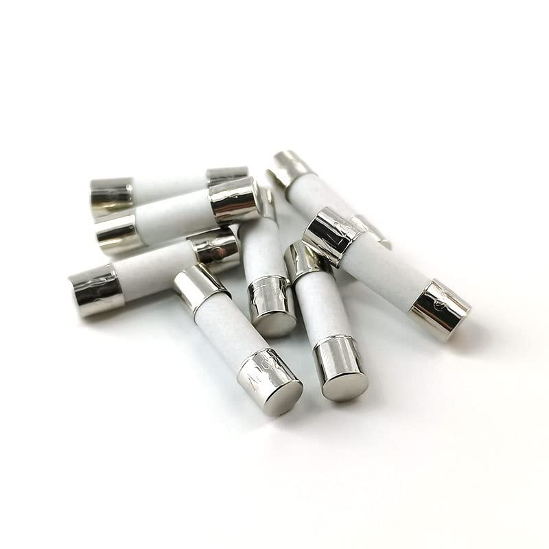 Fuse 10 Pcs/Lot Fast Blow Ceramic 5mm x 20mm 6x30mm T 0.5A 1A 2A 3A 6A 8A 10A 13A 15A 20A 30A 250V Car Cigar Microwave Oven(3a,6MMx 30MM)