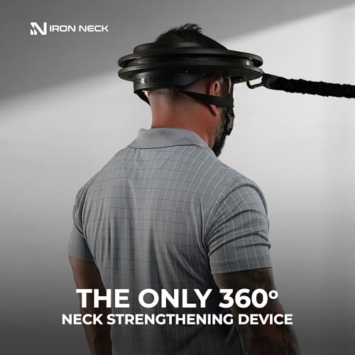 Image of Iron Neck 3.0, Rehab Kit Bundle, 360 Neck Trainer and Resistance Bands for Working Out, Rehabilitation, Pain Relief, and Posture Correction