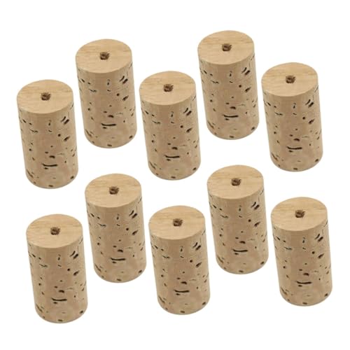 HEMOTON Woodwind Instrument Parts Natural Cork Plugs 10 Pack for Flute Headjoint Sealing Repair