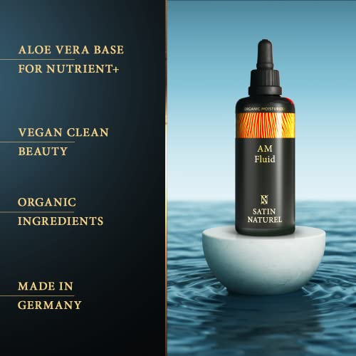 2-in-1 Organic Day Cream + Primer Makeup 50ml - Face Moisturiser for a Glowy Hydrated Skin Care before applying Makeup - Fill in Fine lines & Pores - Morning Face Care - Clean Beauty - Made in Germany - Image 4