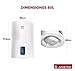 Ariston 1 Termo Eléctrico, 1500 W, 220 V, 80