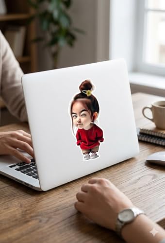 Image of Funny Monster Sticker for Cars, Trucks, Dents & Sports (8, 6x3 inch (Pack of 2))