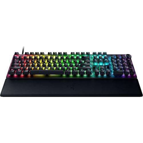 Huntsman V3 Pro 8KHz - Dimensione intera PC Tastiera meccanica da gioco - 8KHz HyperPolling - Switch ottici analogici - regolabile 0,1-4,0mm - Snap Tap - Rapid Trigger - QWERTY US Layout | Nero - Tastiera gaming - Immagine 15