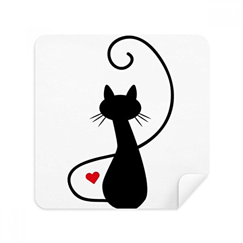 Nettoyage lunettes et écrans trace de doigt tissu chat