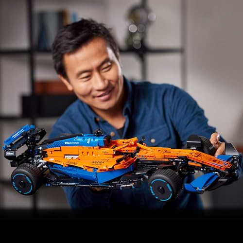 Technic Monoposto McLaren Formula 1, Replica dell'Auto Supercar per Adulti da 1.434 Pezzi, Idea Regalo per Lui, Lei, Uomo e Donna, Modellino da Costruire di Macchina da Corsa da Collezione 42141 - Lego - Immagine 7