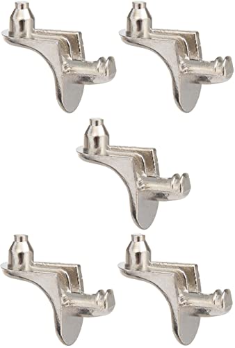 cyclingcolors 5x Portaestantes soportes para estantes 5mm tip L metálico tacos tondo muebles