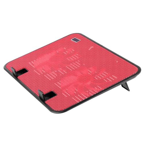 Base enfriadora para laptop con doble ventilador silencioso USB miniatura 1