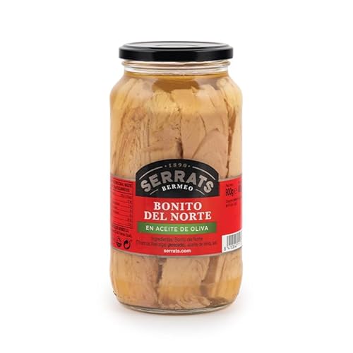 2 Einheiten - SERRATS - Weißer Thun in Olivenöl 900g