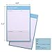 Phyxin Pack of 2 Daily to do Lists, Tear Off Desk Memo Pad,Daily Planner and Organizer,Undated,40 Sheets,7.3
