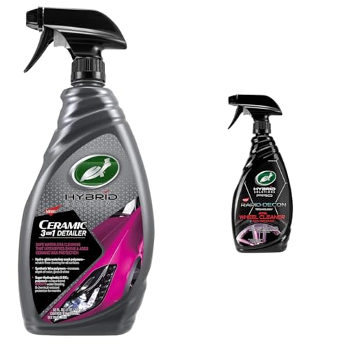 Detallador Cerámico 3 en 1 Turtle Wax 32 oz con Limpiador de Ruedas miniatura 1