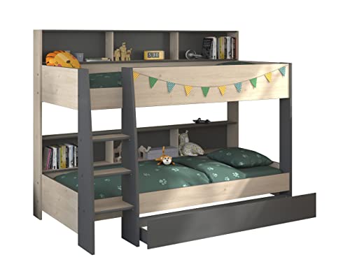 Parisot 2744-ENSE Etagenbett TAM-TAM B/H/T Ca. 208x165x132 cm In Eiche...