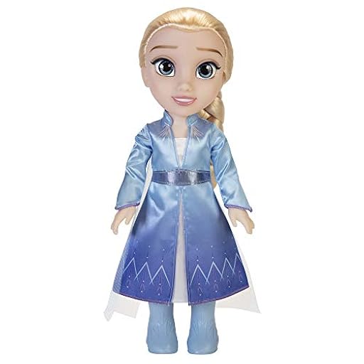 Disney Frozen – Muñeca Elsa de Viaje de 38 cm de Altura – Juguete con Diseños Preciosos de La película Frozen – Elsa Lleva Puesto su Clásica Vestimenta de la Película | Ya disponible en tu tienda friki favorita! En mundofriki.es!