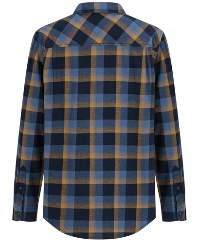 Quiksilver Boys' Long Sleeve Flannel Shirt, Button Down Top, Stylish & Comfortable Fit2