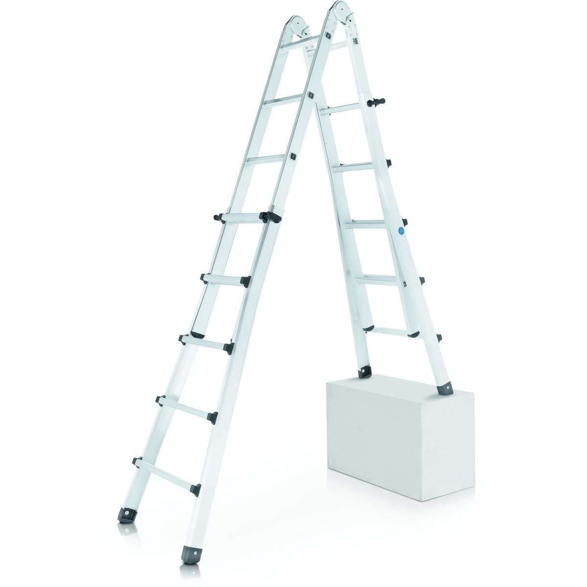 ZARGES Dachleiter 4,2m Alu - 15 Sprossen Leiter In Natur Für Handwerk & Haushalt