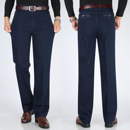 Jett Jeans for Older Men Classic Relaxed Fit Straight Leg Jeans for Men Jetjeans Stretch Denim Pants with Pocket4