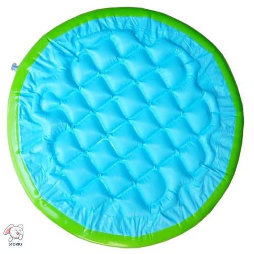 Image of Storio 3 Feet Inflatable Kids Pool | Bath Tub for Toddlers & Children | Summer Water Fun Pool Toy - 34 x 10 Inches | Garden & Balcony Splash Pool for Boys & Girls (3+ Years) (Pack of 2)