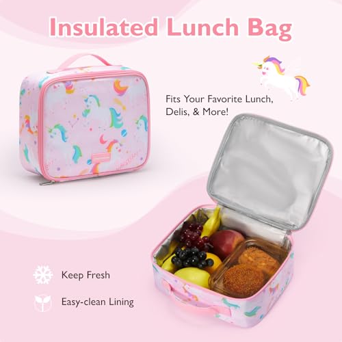 Image of mommore Kids Backpack Set Kindergarten School Bookbag for Boys Girls