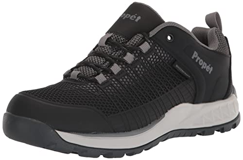 Image of Propet Mens Vestrio Hiking Sneakers Shoes - Black