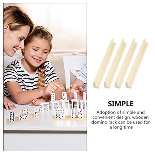 Bandejas de Domino de Madera 4 Piezas 7.48 Pulgadas miniatura 7