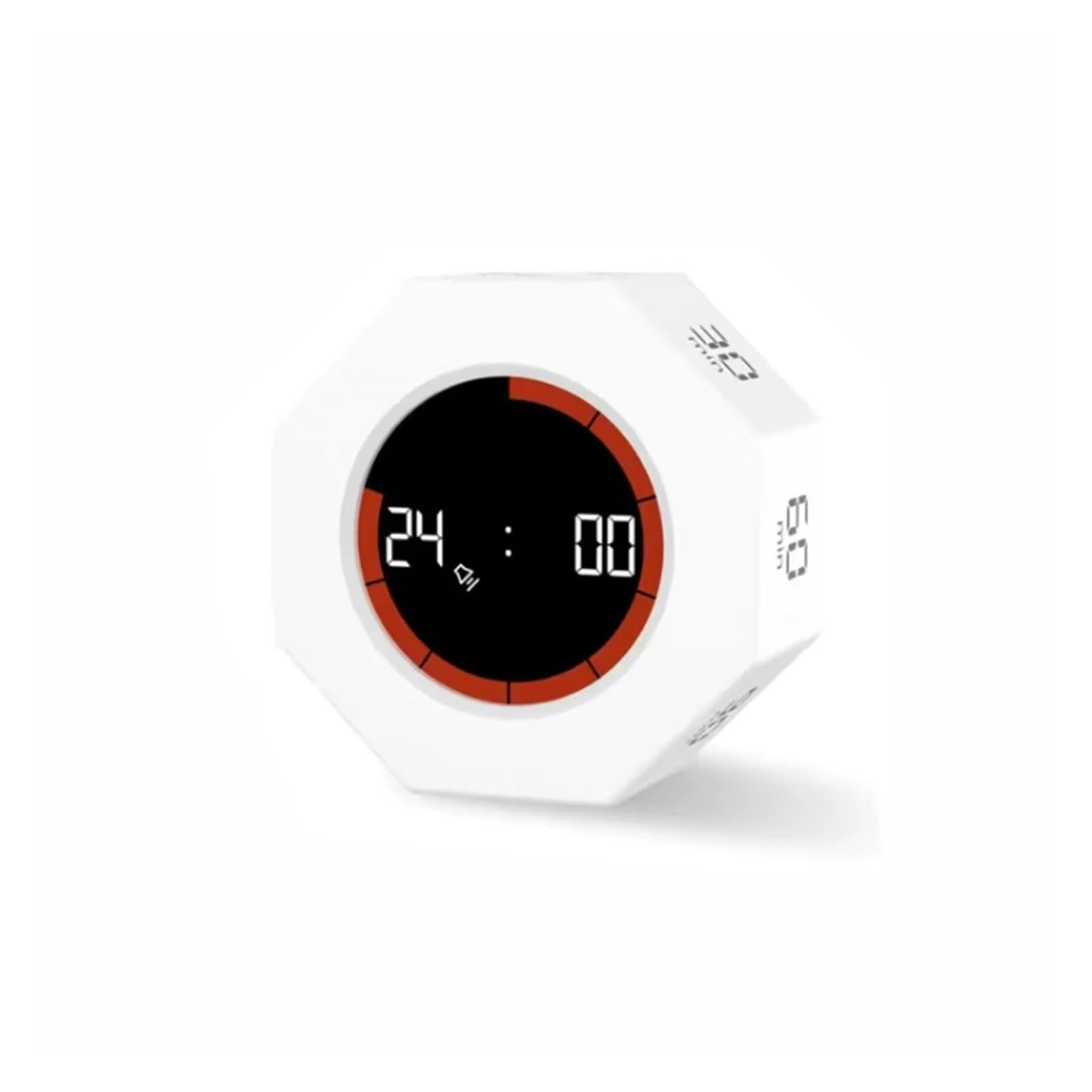 FDEFIRTFG Timer, Kitchen Timer Digital Countdown Visual Task(White)
