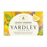 Yardley London Lemon Verbena Naturally Moisturizing Bath Bar, 4 ounce